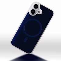 Lowkey Mag for iPhone 15 Pro 6,1" tumesinine