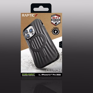Raptic X-Doria Clutch Case iPhone 14 Pro MagSafe tagakattega must