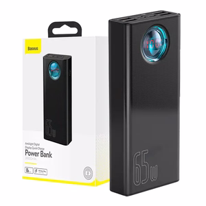 Powerbank Baseus Amblight 30000mAh, 4xUSB, USB-C, 65W (must)