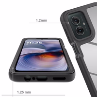 Tech-Protect Defense Ümbris jaoks Motorola Moto G15 / G15 Power / G05 / E15 - Must