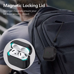 ESR Orbit Halolock MagSafe ümbris jaoks Apple AirPods 4 - must