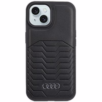 Audi Synthetic Leather Ümbris with MagSafe jaoks iPhone 15/14/13 - must