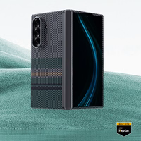 Benks Combo Armor Air Aurora Axis Kevlar jaoks Samsung Galaxy Z Fold 7 - set of back ümbris + front cover + corning glass