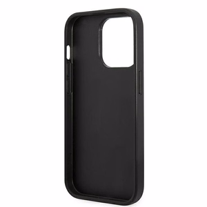 Guess Glitter Script ümbris iPhone 14 Pro jaoks - must
