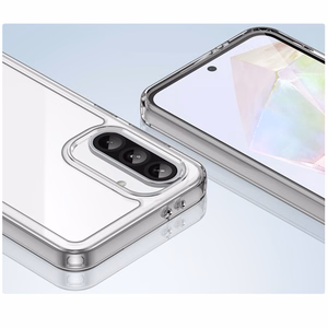 Outer Space Ümbris jaoks Samsung Galaxy A26 Cover with Flexible Frame - läbipaistev