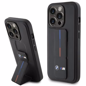 BMW Grip Hot Stamp ümbris jaoks iPhone 15 Pro Max - must