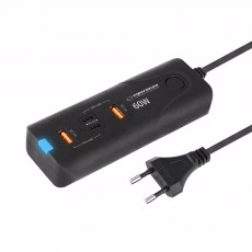 Esperanza EZC109 mobiilseadme laadija universaalne must AC kiire laadimine
