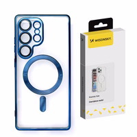 Wozinsky Electroplated Magsafe Ümbris jaoks Samsung Galaxy S24 FE - sinine