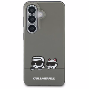 Karl Lagerfeld IML Peekaboo Karl&Choupette MagSafe Ümbris for Samsung Galaxy S26 - must