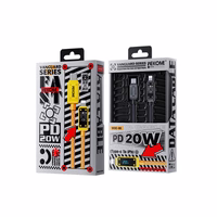 WEKOME WDC-08 Vanguard Series - USB-C to Lightning Fast Charging PD 20W 1m connection kaabel (Tarnish)