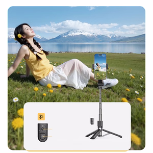 Selfipulk Orico SPV90 alumiiniumist ministatiiv Bluetooth 360 kraadi pööramine - must