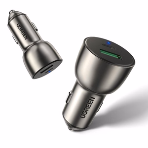 Ugreen autolaadija USB / USB Type C Quick Charge 3.0 Power Delivery 36W 3A hall (CD213 60980)