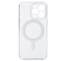 TEL PROTECT MagSilicone Ümbris jaoks Iphone 13 Pro Läbipaistev