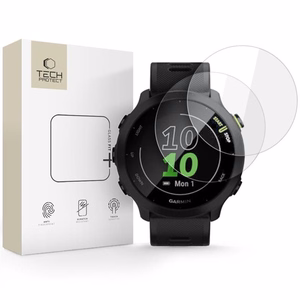 Tech-Protect Glass Fit+ 2-pack karastatud klaas jaoks Garmin Forerunner 55 - clear
