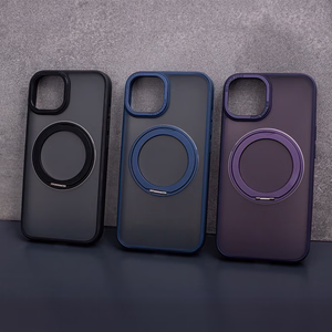 Mag Ring Rotating ümbris jaoks iPhone 11 tumesinine