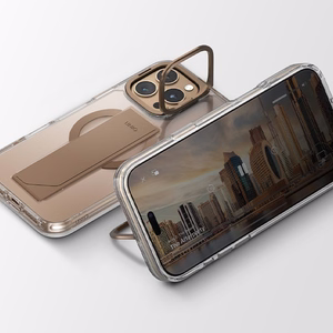 Uniq Heldro Max Magclick Charging Ümbris jaoks iPhone 16 Pro - läbipaistev