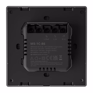 Nutikas Scene Seina Lüliti WiFi Sonoff M5 1C (1-channel)