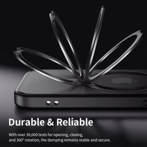 Rock Rotating Alus Soft Touch Series Magnetic jaoks Iphone 16 Pro Max kuldne