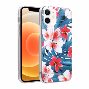 Crong Flower Pattern 03 ümbris seadmele iPhone 12 / iPhone 12 Pro