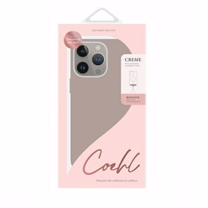 Uniq Coehl Creme iPhone 16 Pro Max 6.9" Magnetic Charging ümbris hall/taupe hall