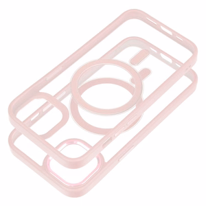 COLOR EDGE MAG COVER Ümbris compatible with MagSafe jaoks IPHONE 13 roosa
