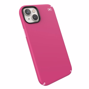 Speck Presidio2 Pro ümbris seadmele iPhone 15 Plus / 14 Plus, Microban mikroobivastase kaitsega, Digital Pink / Blossom Pink / White värvikombinatsioon