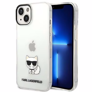 Karl Lagerfeld KLHCP14MCTTR iPhone 14 Plus 6.7 "hardcase clear / läbipaistev Choupette Body