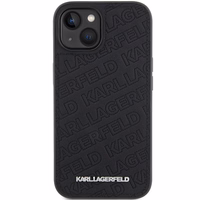 KARL LAGERFELD ümbris jaoks IPHONE 15 Plus KLHCP15MPQKPMK (Quilted Pattern) must