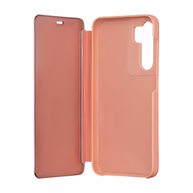 Fold Mirror View Case for Samsung Galaxy A14 4G / A14 5G roosa