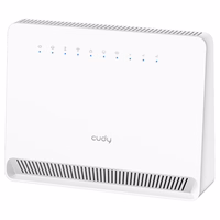 Cudy LT500E wireless router Fast Ethernet Dual-band (2.4 GHz / 5 GHz) 4G valge