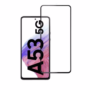 Karastatud klaas to Samsung Galaxy A53 5G (full glue / Ümbris friendly) sinine Star 5D must