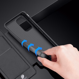 Dux Ducis Skin X чехол-книжка для Samsung Galaxy A73 чёрный