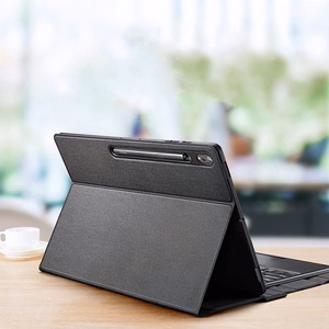 DUX DUCIS case DK foldable with Wireless Keyboard with backlight jaoks SAMSUNG Tab S10 Ultra/S9 Ultra/S8 Ultra must