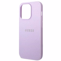 Guess Saffiano Strap Ümbris jaoks iPhone 14 Pro Max 6.7" - lilla