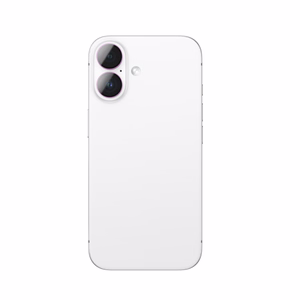 AmazingThing AR Aluminum 2 Lens Glass с рамкой объектива камеры для iPhone 16 / 16 Plus - розовый