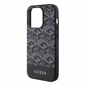 Guess GCube Stripes MagSafe ümbris jaoks iPhone 15 Pro Max - must
