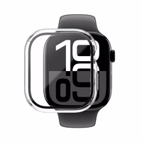 AmazingThing Radix Glass Ümbris jaoks Apple Watch 42mm - Clear