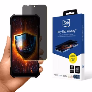 MyPhone Hammer Construction 2 5G – 3mk Silky Matt Privacy privaatsusfilter