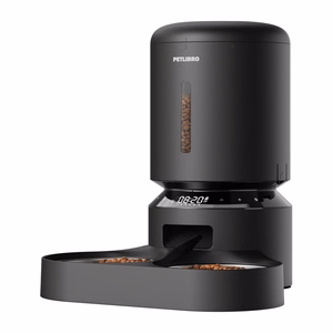 PETLIBRO Granary 5L Pet Food Dispenser with Double Bowl (Black)