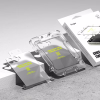 Ringke Cover Display Easy Slide Karastatud klaas 2-pack jaoks Samsung Galaxy Z Flip 7 - Läbipaistev