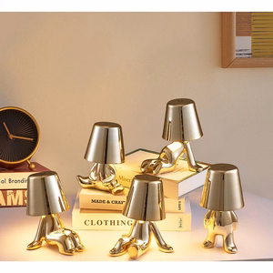 Laua lamp voodikõrval GOLD MAN Kunst Deco seat (versioon 7) MLTL