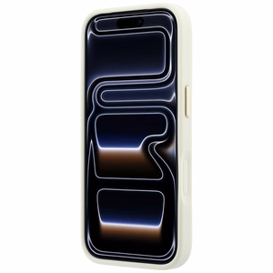 Guess Stripe Peony 4G Logo MagSafe ümbris mudelile iPhone 18 Pro / 17 Pro – värv: beež