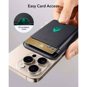 ESR Classic RFID-kaitsega MagSafe magnetiline telefoni kaarditasku – must