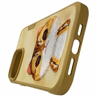 Nimmy Big Eyed Pet 2.0 Cat Ümbris jaoks iPhone 15 Pro Max - Roheline