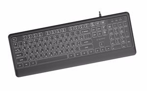 GEMBIRD KB-UML-04-CYRL multimeedia klaviatuur USB, kirillitsa, must