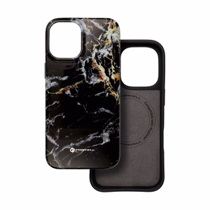 Ümbris jaoks iPhone 16 PLUS Forcell F-Protect Mirage compatible with Magsafe Military Drop-Test must marble