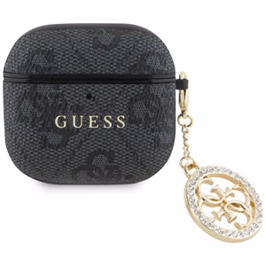 Guess 4G Strass Charm Ümbris jaoks AirPods 4 - must