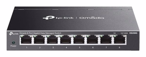 TP-Link Omada ES208G network switch Managed L2 Gigabit Ethernet (10/100/1000) must