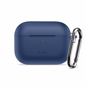 Tech-Protect Silicone Hook Ümbris jaoks AirPods Pro - tumesinine sinine