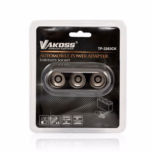 Vakoss TP-3263CK auto sigaretisüütaja jaotur